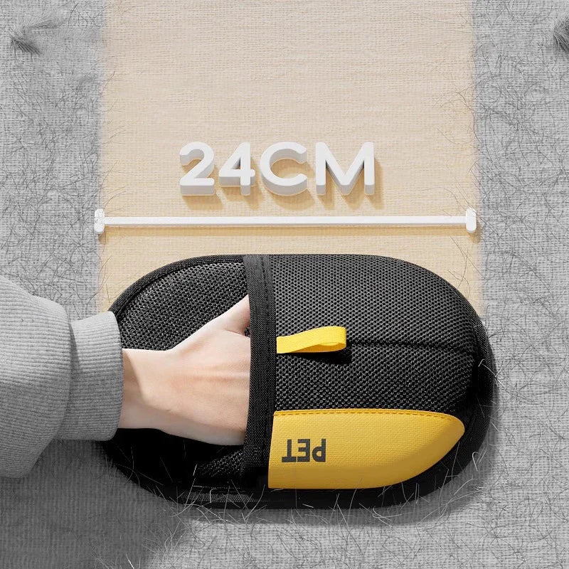 Double-Sided Pet Hair Remover Glove, Multi-Functional Pet Grooming