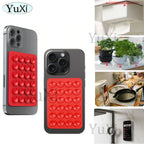 Silicone Suction Phone Holder Multifunctional Suction Cup Mat Wall