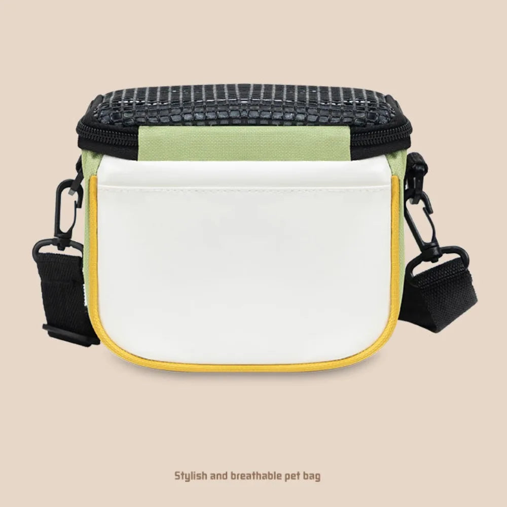 Breathable Small Pet Carrier Bag Ventilated Portable Hamster