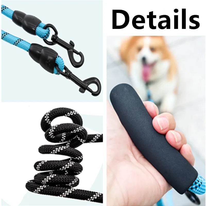 Dog Leash Hands Free Dogs Leash 3M Long Waterproof Leashes For Dog