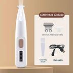 Electric Paw Trimmer for Dogs & Cats Quiet Rechargeable Clipper