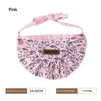 Adjustable Pet Bandana Cotton Pet Drool Bib Flower Cute Dog Cat