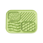 Pet Silicone Slow Feeder Licking Mat Dog Anti_Choke Suction Food
