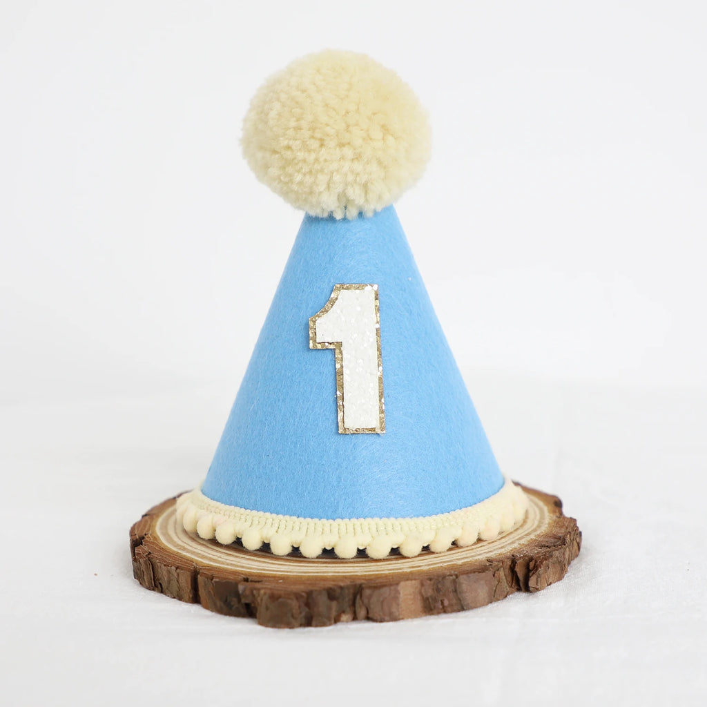 1St Birthday Hat Handmade Party Decoration Cone Hat Pet Hat First
