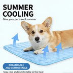 Dog Cooling Mat Summer Pet Cold Bed Extra Large for Small Big Dogs