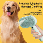 Pet Clean Steam Spray Dog Grooming Brush Unique Steam Brush for