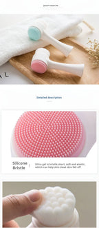 Pet Paw Cleaning Brush, Dog Foot Washer Silicone Double-Sided