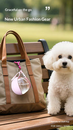 2-In-1 Portable Dog Water Bottle Foldable Silicone Dog Bowl