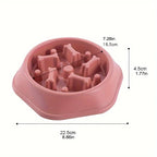 Dog Slow Feeder Bowl Anti-Choking Food Bowl for Dogs Slow Eating