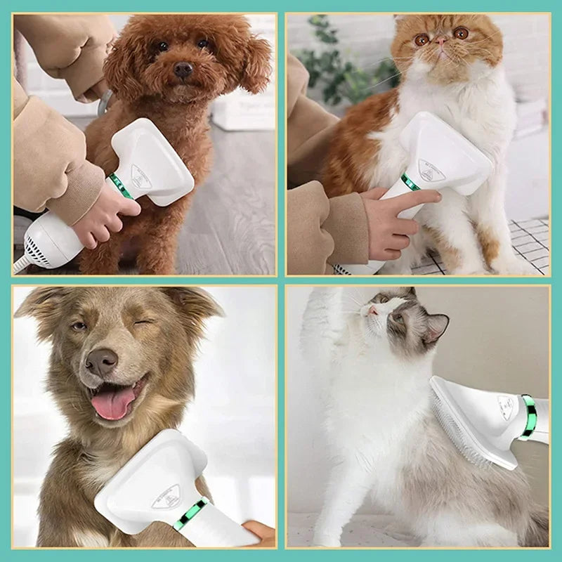 Pet Hair Dryer 2-in-1Cat Dog PUppy Dryer Grooming and Care Low