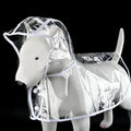 S/Xl Pet Raincoat Transparent Dog Raincoat Waterproof and