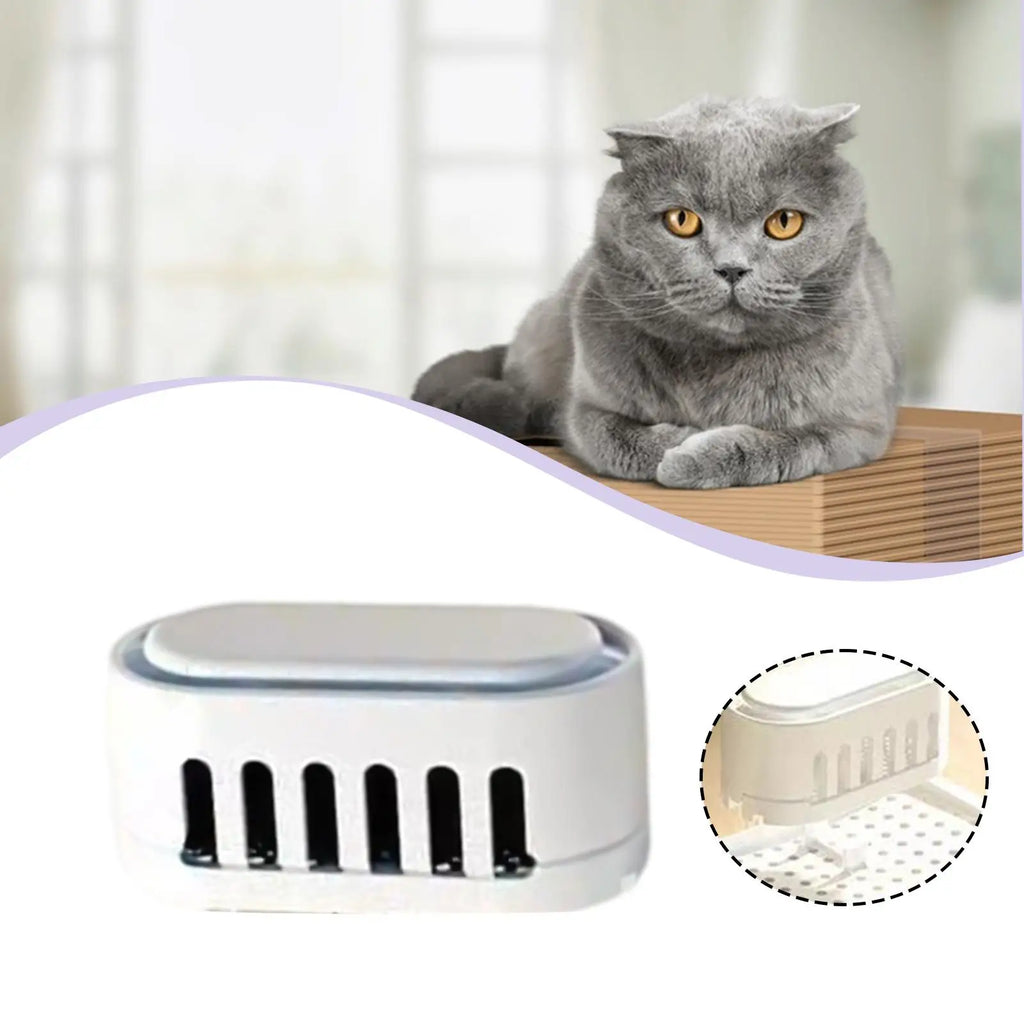 Smart Litter Box Deodorizer Kitten Toilet Tray Easy to Use Cleaner
