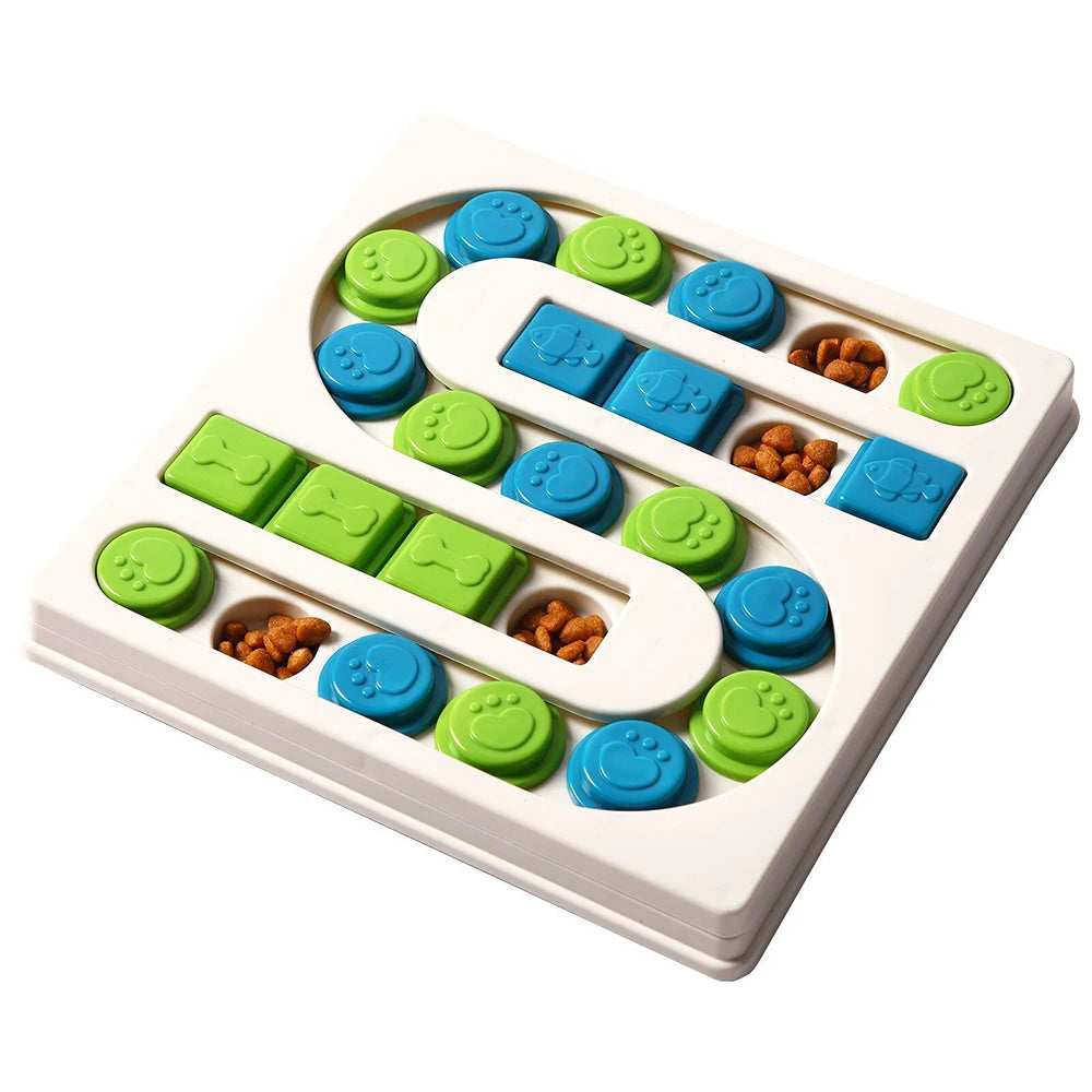 Dog PUzzle Toys Slow Feeder Interactive PUppy Increase Iq Training