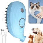 3-in-1 Spray Cat Brush Steamy Dog Brush Electric Spray Cat Hair