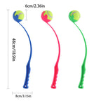 Pet Ball Launcher Stick - Hands-Free Dog Ball Thrower & Retriever