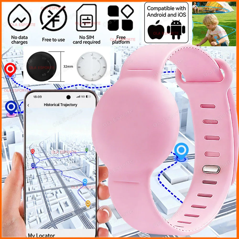 Global Tracker Kids'S Wristband Waterproof Locator