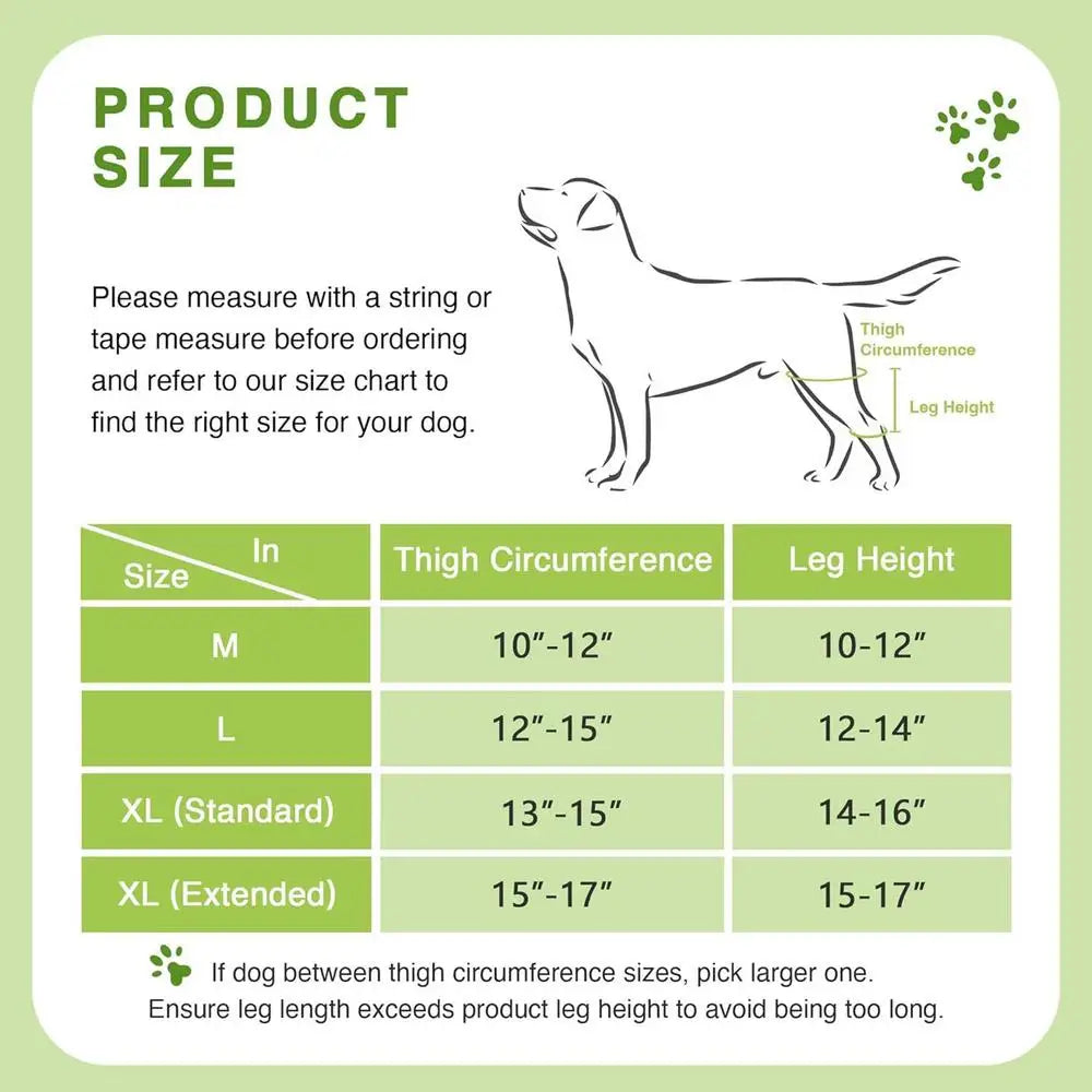 Orthopedic Brace for Dogs Pet Joint Hip Support Brace Adjustable