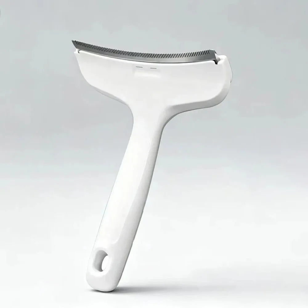 Pet Slicker Brush Self Cleaning Undercoat Deshedding Rake for Cats