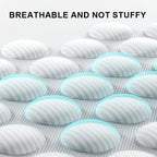 Orthopedic Cold Dog Bed, Breathable Summer Pet Mat with Raised