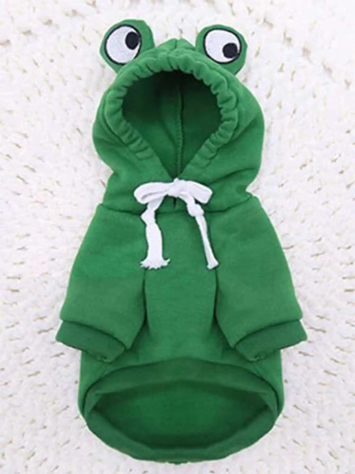 Cute Frog Hoodie for Small and Medium Dogs
