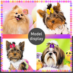 Dog Grooming Hair Bows Dog Bows Mix Colours Small
