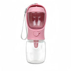 Portable Dog Cat Water Bottle With Storage Food And Water