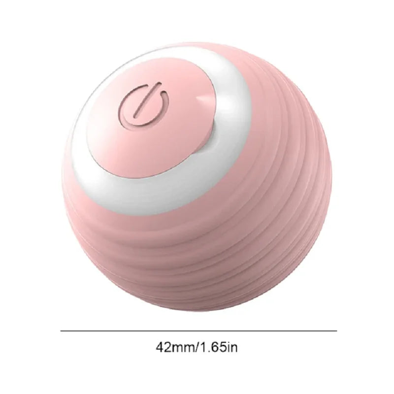 New Electric Cat Ball Toys Automatic Rolling Ball with Teaser Bird