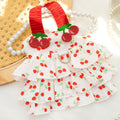 Pet Dress for Dogs & Cats - Layered Cake Style Printed Clothes