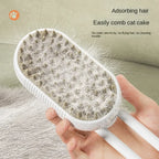 3-in-1 Dog and Cat Electric Brush Cleaning Steam Brush Spray