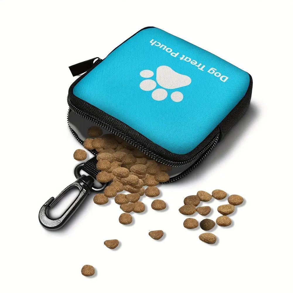 S Dog Snack Bag Portable Pet Treat Pouch for Outdoor Walking
