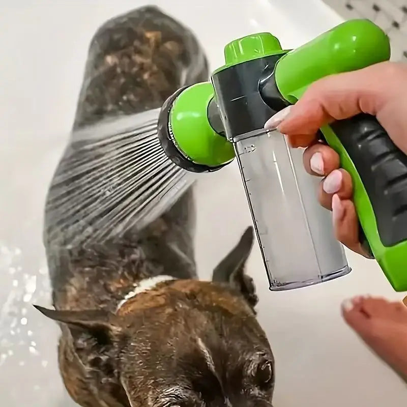 8 in 1 High Pressure Foam Pet Shower Gun Adjustable Hose Nozzle