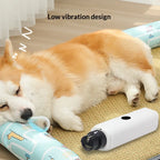 Electric Pet Nail Grinder for Dogs Cats, Quiet Claw Trimmer with