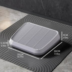 Litter Catcher Litter Trap Mat Cat Ramp Double Layer Elevated Tray