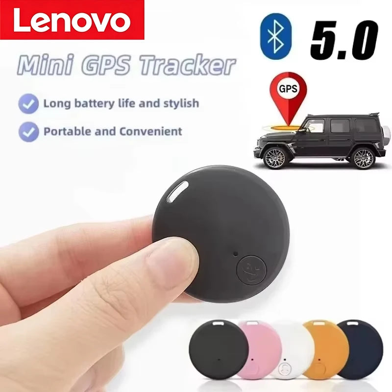 Lenovo Mini GPS Tracker Bluetooth 5.0 Pet Elderly Kids Wallet