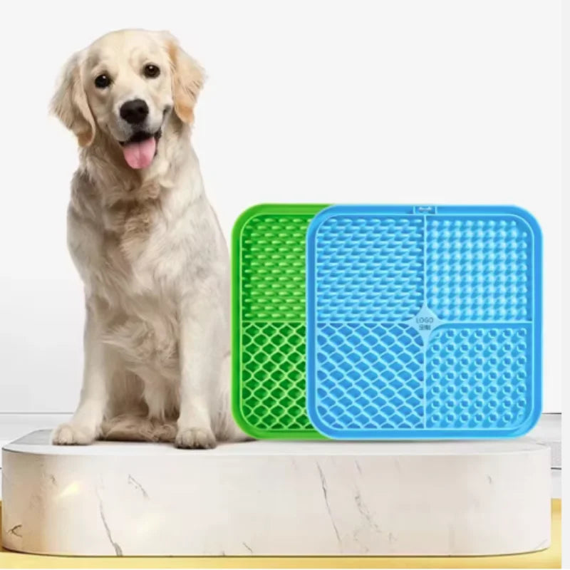 Silicone Dog Lick Mat for Bathing and Training