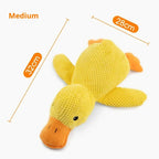 Pet Plush Toy Dog Calming Duck Companion Sleeping Duck Toys Chew