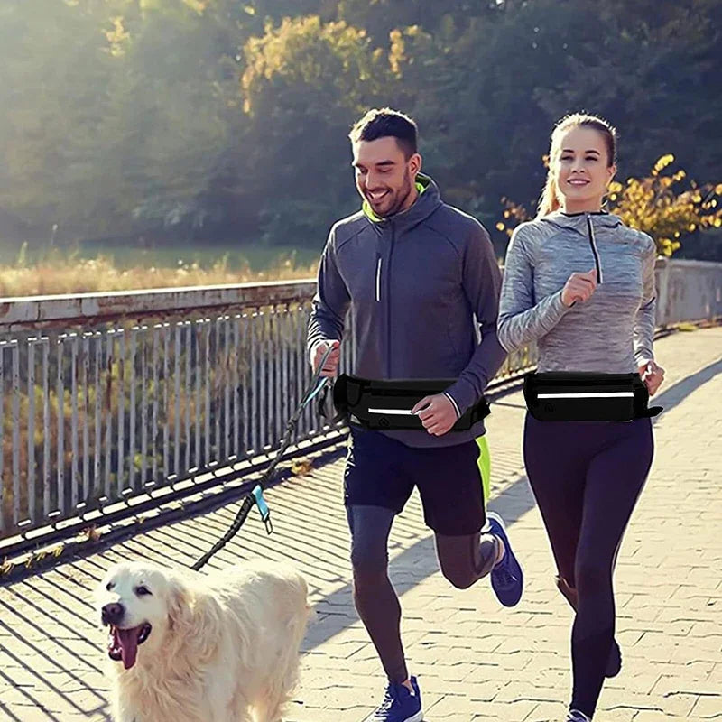 Adjustable Hands-Free Bungee Dog Leash