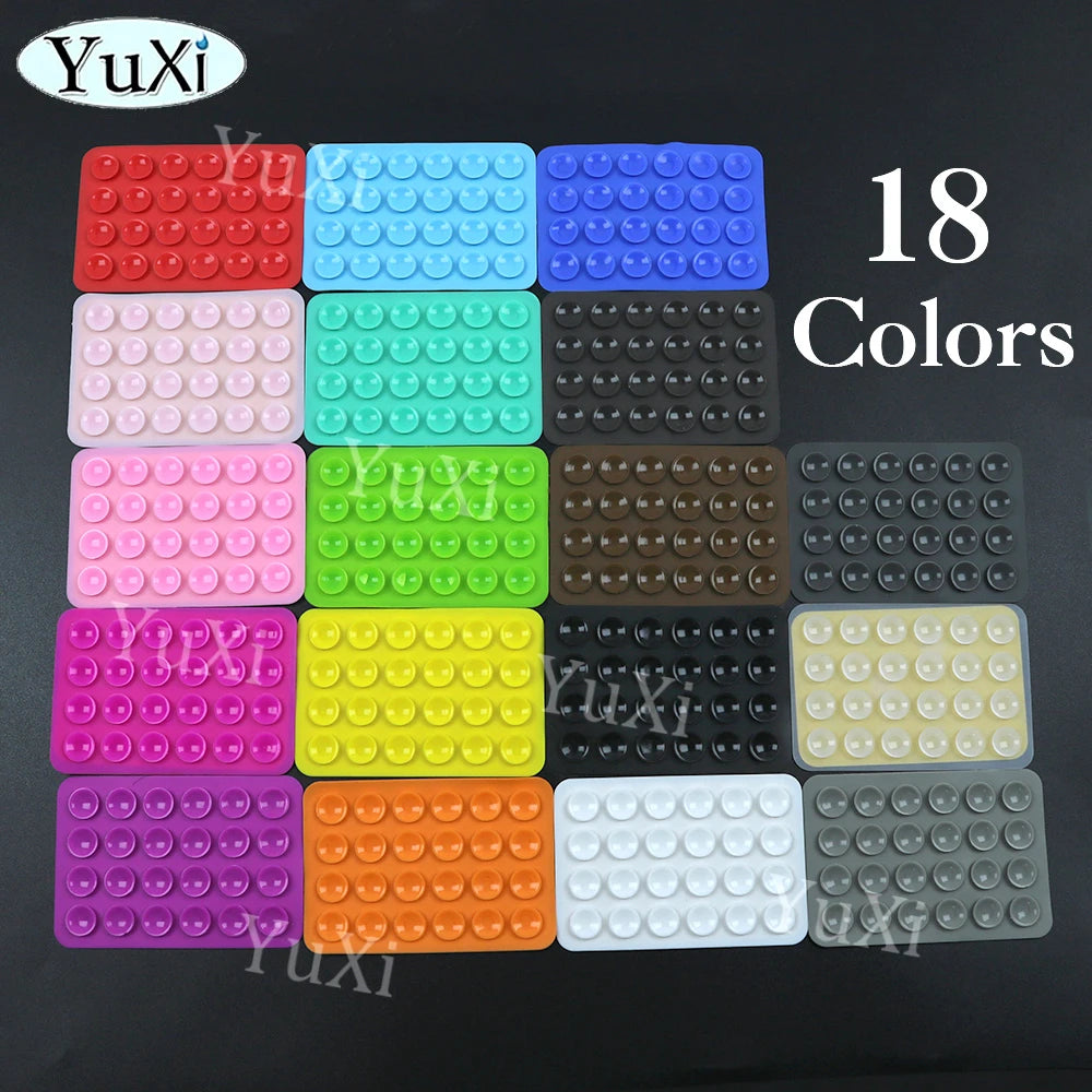 Silicone Suction Phone Holder Multifunctional Suction Cup Mat Wall