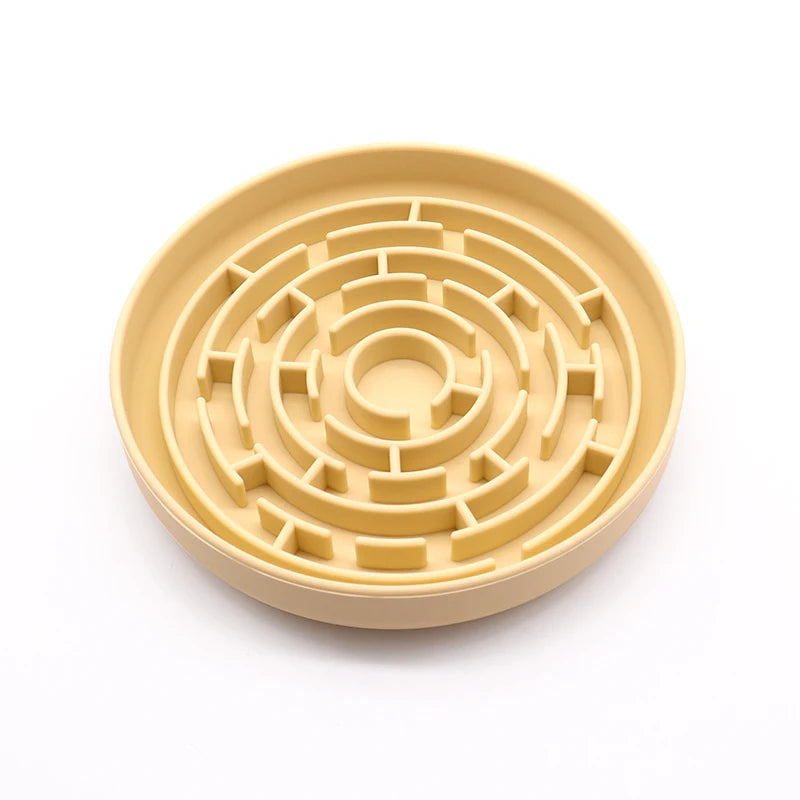 Pet Maze Slow Feeder Bowl for Dogs/Cats - Anti-Choke PUzzle Food