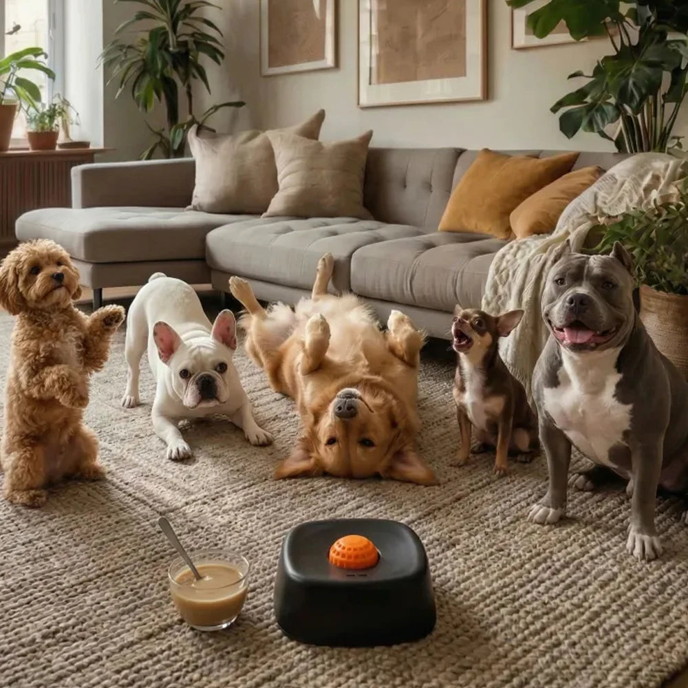 Pet Slow Licking Bowl for Dogs Cats Anti-Choking Dog Bowl Liquid