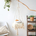 Winter Pet Hammock Cat Swing Hand Woven Cotton Rope Cats Hanging