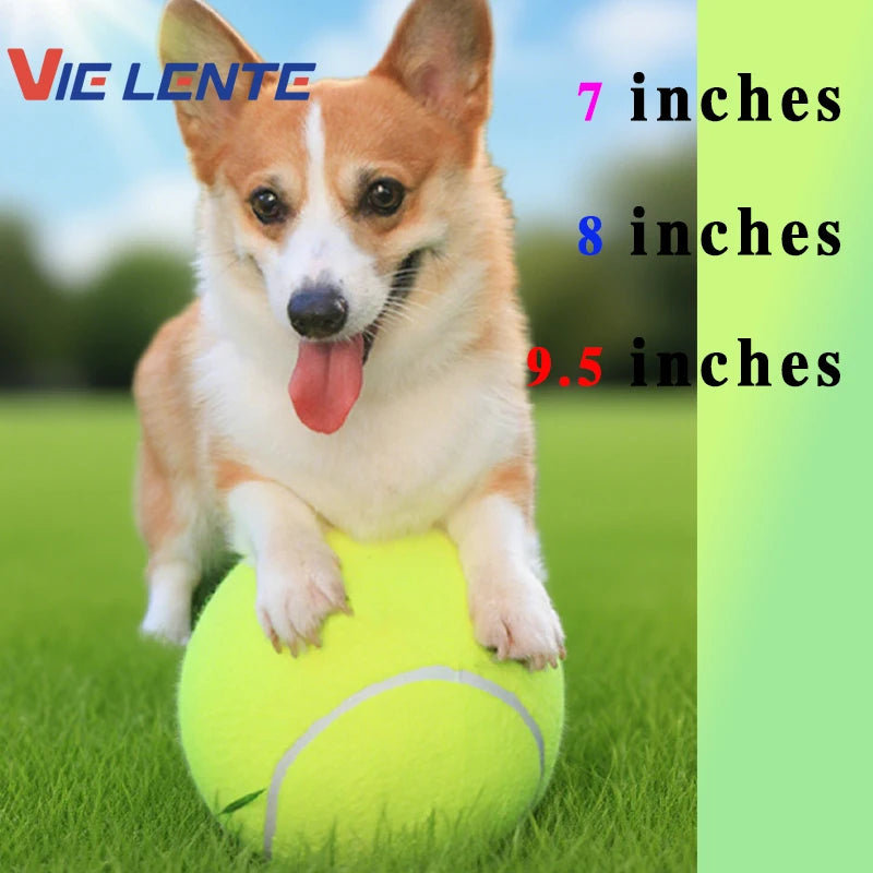 7/8/9. Dog Tennis Ball Giant Pet Toys for Dog Chewing Toy