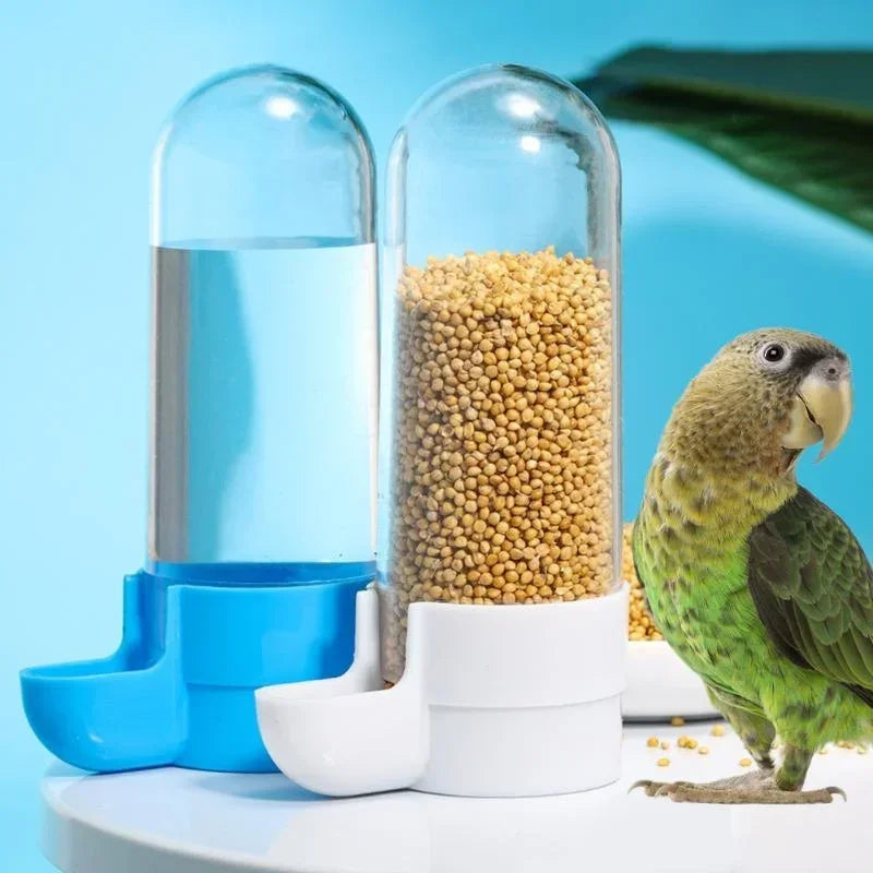 Hanging Pet Feeder Water Dispenser Pet Bird Food Box Squirrel