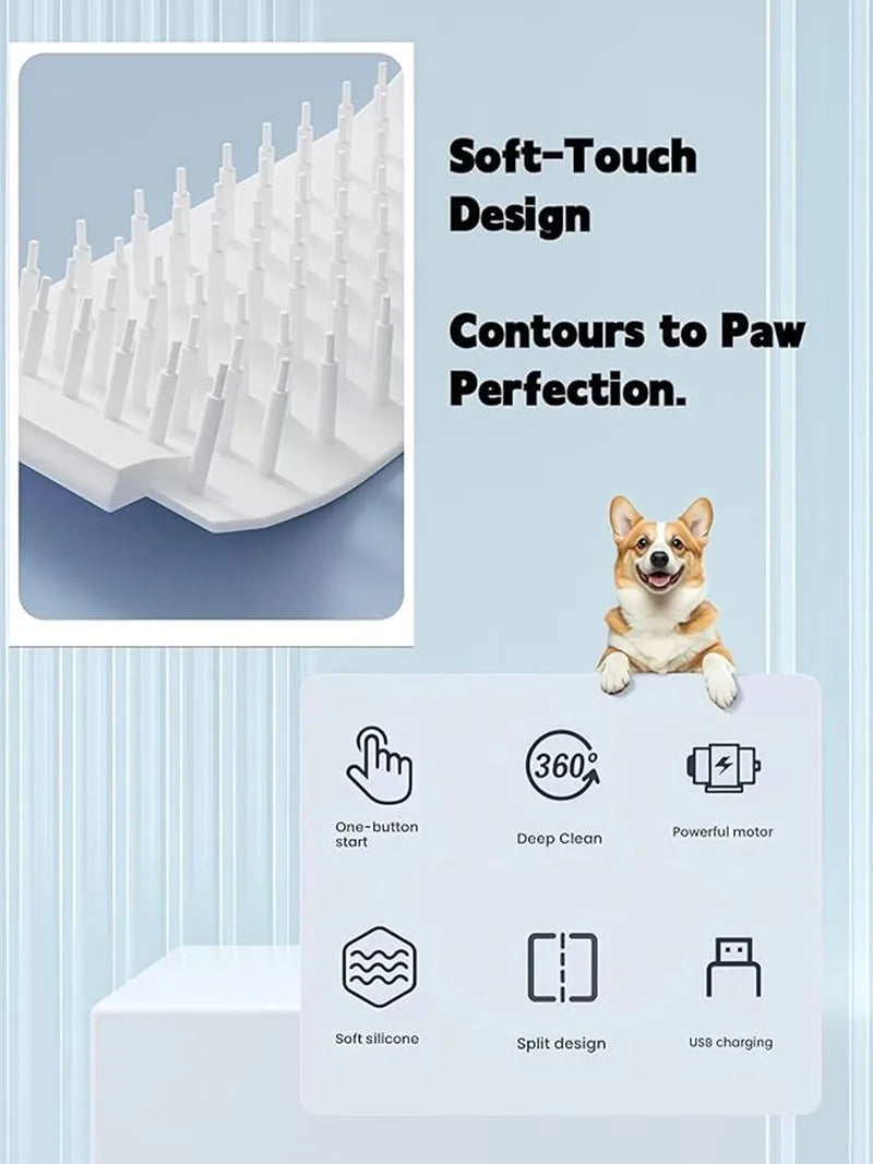 Pet Paw Cleaner Machine Automatic, Portable Dog Cat Washer Cup