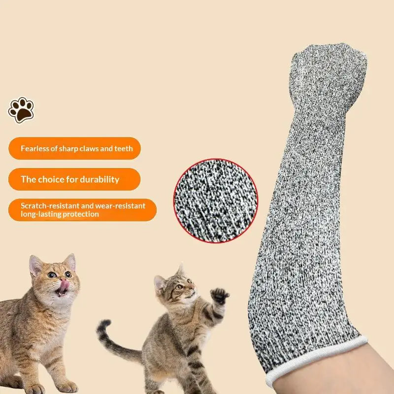 Cat Bite Proof Gloves Scratch & PUncture Resistant Heavy Duty