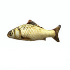Pet Cat Favor Fish Toy Stuffed Fish Shape Cat Scratch Board