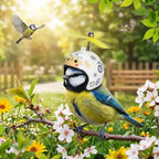 Sun Protection Pet Parrot Safety Helmet Waterproof Motorcycle