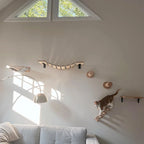 Diy Cat Wall Climbing Shelves Hammock Scratching Post Scratcher