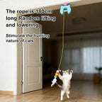 New Type of Electric Cat Toy with 2 Ropes Smart Hanging Door Auto