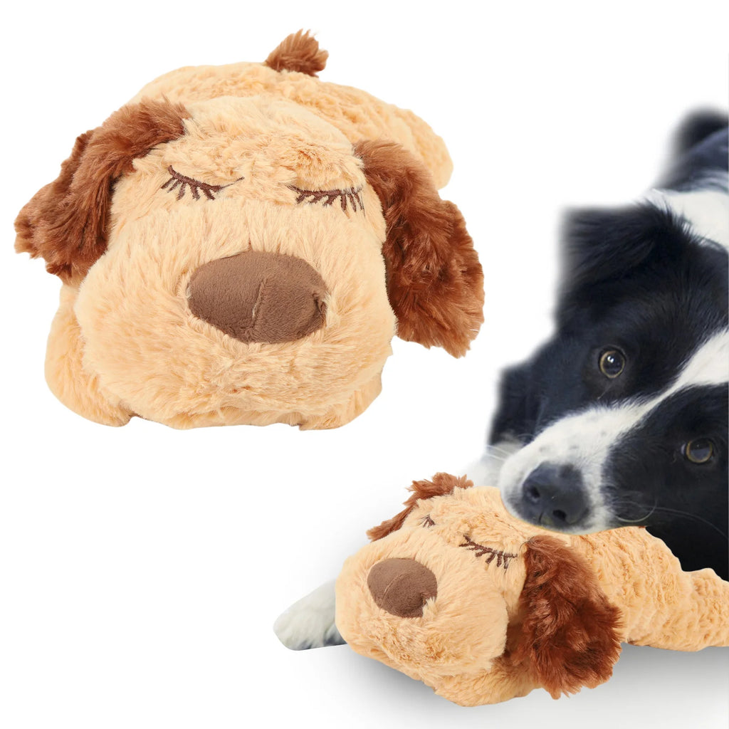 Heartbeat Puppy Toys Interactive Stuffed Animal Heartbeat Plush
